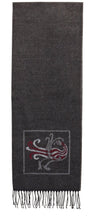 Scarf with Celtic Bird Motif